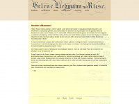 helene-liebmann.de Webseite Vorschau