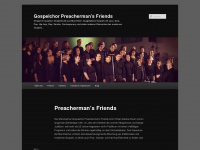 preachermans-friends.de Webseite Vorschau