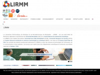 lirmm.fr Webseite Vorschau
