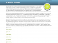 kontakt-festival.de Webseite Vorschau