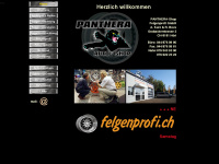 pantherashop.ch Webseite Vorschau