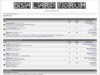 dsa-larp.net Webseite Vorschau