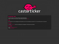 castorticker.de Webseite Vorschau