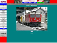 albulabahn.com Webseite Vorschau