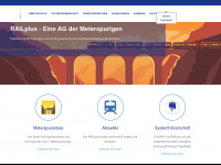 railplus.ch Webseite Vorschau