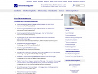 sicherheitsmanagement.info Webseite Vorschau