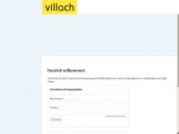 e.villach.at Webseite Vorschau