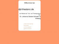djd-theatanz.de Webseite Vorschau