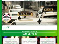 funk-taxi-berlin.de Webseite Vorschau