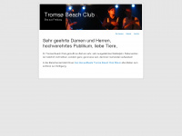 tromsobeachclub.de Webseite Vorschau