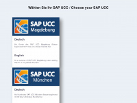 sap-ucc.com Webseite Vorschau