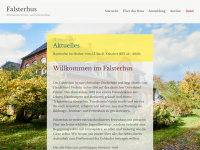 falsterhus.org Webseite Vorschau
