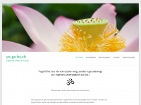 yo-ga-by.ch Webseite Vorschau