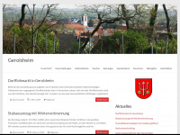gerolsheim.de Webseite Vorschau