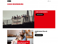 jusos-regensburg.de Webseite Vorschau