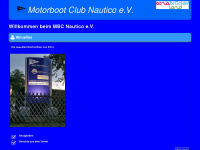 mbc-nautico.de Webseite Vorschau