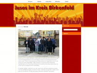 jusos-birkenfeld.de Webseite Vorschau