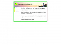 alarmtechnik-west.de Webseite Vorschau