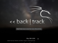 backtrack-linux.org Webseite Vorschau