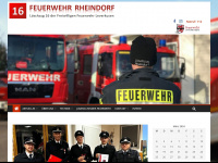 feuerwehr-rheindorf.de Webseite Vorschau