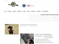 verein-fuer-jagdteckel.de Webseite Vorschau