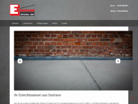 erdmann-estrichbau.de Webseite Vorschau