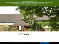 krug-das-restaurant.de Webseite Vorschau