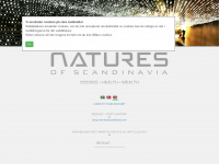 naturesofscandinavia.com Webseite Vorschau