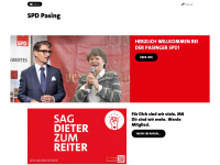 spd-pasing.de Webseite Vorschau