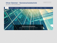 sonnenschutz-dammer.de Webseite Vorschau