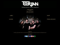 torian-legion.de Webseite Vorschau