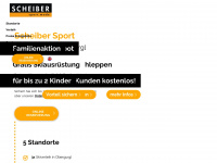 scheibersport.com Webseite Vorschau