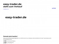 easy-trader.de Webseite Vorschau