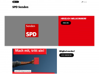 spd-senden.de Webseite Vorschau