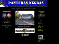 panterasnegras.de Webseite Vorschau