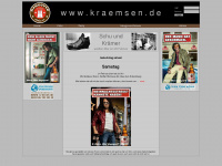 kraemsen.de Webseite Vorschau