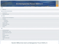 forum-nida.de Webseite Vorschau