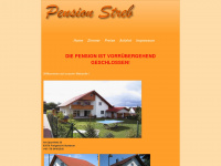 pension-streb.de Webseite Vorschau
