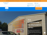 autoklinik-hanau.de Webseite Vorschau