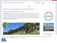 mountainfuntouring.ch Webseite Vorschau