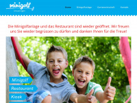 minigolf-kreuzlingen.ch Webseite Vorschau