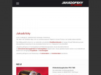 jakadofsky.com Webseite Vorschau