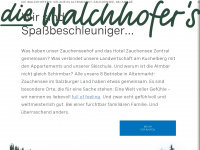 walchhofer.at Webseite Vorschau