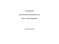 walsdorf-christuskirche.de Webseite Vorschau