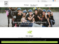 ridlager.se Webseite Vorschau
