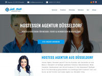 hostessen-agentur-duesseldorf.de Webseite Vorschau