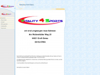 vitality4sports.de Webseite Vorschau