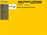 kulturradpfade.at Webseite Vorschau