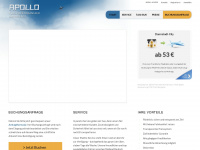 flughafentransfer-apollo.de Webseite Vorschau