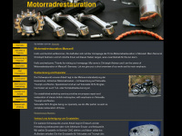 motorradrestauration.de Webseite Vorschau